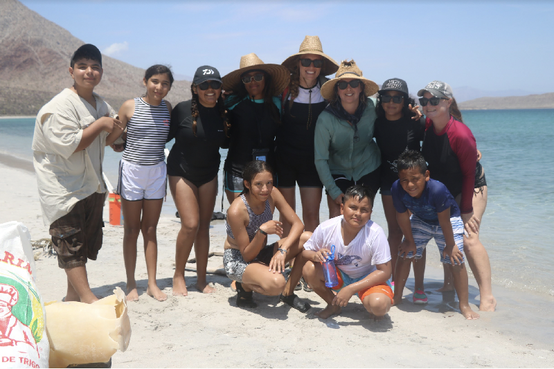 Teens Leading Local Plastic Study on the Baja Peninsula